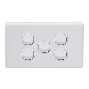 2 Gang 2 Way SAA Australia Light Electric Home Power Wall Switches