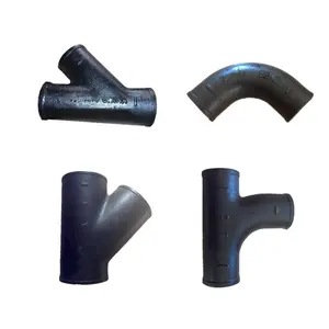 Manufacturer CISPI 301/ASTM A888 Black Bitumen Hubless Grey Cast Iron Pipe Fittings