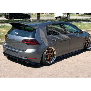 Spoiler Posteriore in Fibra di Carbonio per VW <span class=keywords><strong>Golf</strong></span> 7.5 MK7.5 Standard GTI <span class=keywords><strong>2017</strong></span> 2018 2019, Diffusore Stile Pinna di Squalo - Product Image 3