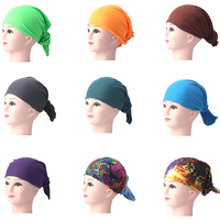 Bandana tubulaire unie sans couture avec logo personnalisé, cache-cou pour la randonnée et le cyclisme