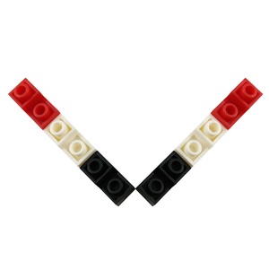 Factory Price No.24201 Part Slope <strong>Curved</strong> Plastic DIY Accessories Toy Bulk Assembly Building <strong>Blocks</strong> - Product Image 5