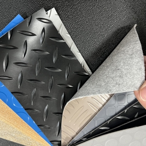 Rouleaux de tapis de sol de <span class=keywords><strong>garage</strong></span> design industriel, <span class=keywords><strong>plaque</strong></span> diamantée, vinyle <span class=keywords><strong>PVC</strong></span> antidérapant, rouleau de sol de <span class=keywords><strong>garage</strong></span> intérieur en plastique de 1mm - Product Image 5