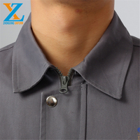 Chemise de travail à manches longues pour homme, résistante aux taches |   Uniforme de travail multi-poches pour entrepôt et construction