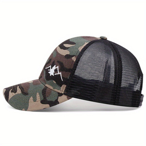Gorra Trucker de 6 Paneles con Bordado de Montaña Personalizado, Fábrica con Certificación BSCI para Venta al Por Mayor, Estilo Outdoor, MOQ Bajo, Precio Competitivo - Product Image 3