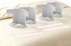 Juego de Sábanas Ajustables de Diseño Especial de In Thetrend, Diseño Antideslizante, No se Deslizan Fácilmente por las Esquinas de la Cama - Product Image 4