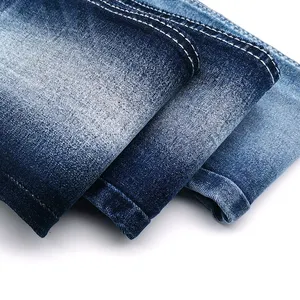 Aufar 98 Katoen 2 Elastaan Denim Stof Katoen Spandex Twill Denim Jean Stof Fabriek Rauwe Denim 3s203-1