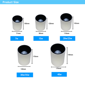 Thương mại trong Nhà Trần IP65 không thấm nước mặt dây chuyền spotlight có thể điều chỉnh thay đổi độ sáng bề mặt gắn Kích thước trung bình đèn - Product Image 5