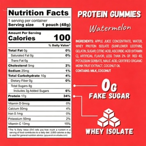 Gummies protéinés végétariens OEM (Saveur Framboise ou Saveur Personnalisée) Suppléments à base de plantes pour adultes - Product Image 6