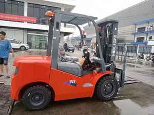 Heli Cpcd30 3ton 2 Ton Handleiding Diesel Vorkheftruck 7 Ton Off-Road Vorkheftruck Zware Diesel Heftruck 4 Meter Lift Prijs - Product Image 4