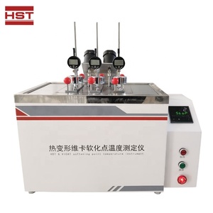 HST HDT / Vicat Yumuşaklaşma Noktası Sıcaklık Test Cihazı Plastik Kauçuk Boru Malzemesi Testi için Yüksek Hassasiyetli Laboratuvar Ekipmanları - Product Image 1