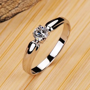 Anello dal Design Geometrico Classico, Stile Semplice per Donne - Product Image 3