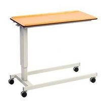 Table de salle à manger sur lit avec tiroir pour soins à domicile, ressort à gaz pour personnes âgées table médicale mobile sur lit