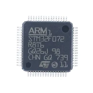 Circuitos Integrados Originales HXC STM32F072R8T6 STM32F072 M0 STM32F0 Microcontrolador IC de 32 Bits, 48MHz, 64KB (64K X 8), 64-LQFP (10x1 - Product Image 1