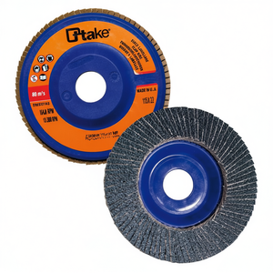 Disque à lamelles Ttake 115x22 mm Zirconium Plus avec support en nylon abrasif pour meules - Product Image 2