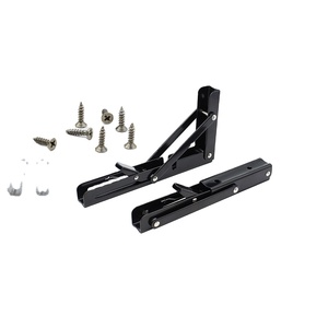 Heavy-Duty Floating Metal Furniture <b>Bracket</b>-Adjustable Kitchen Dining Living Room & Outdoor Wall Mount with Modern Design - Product Image 2