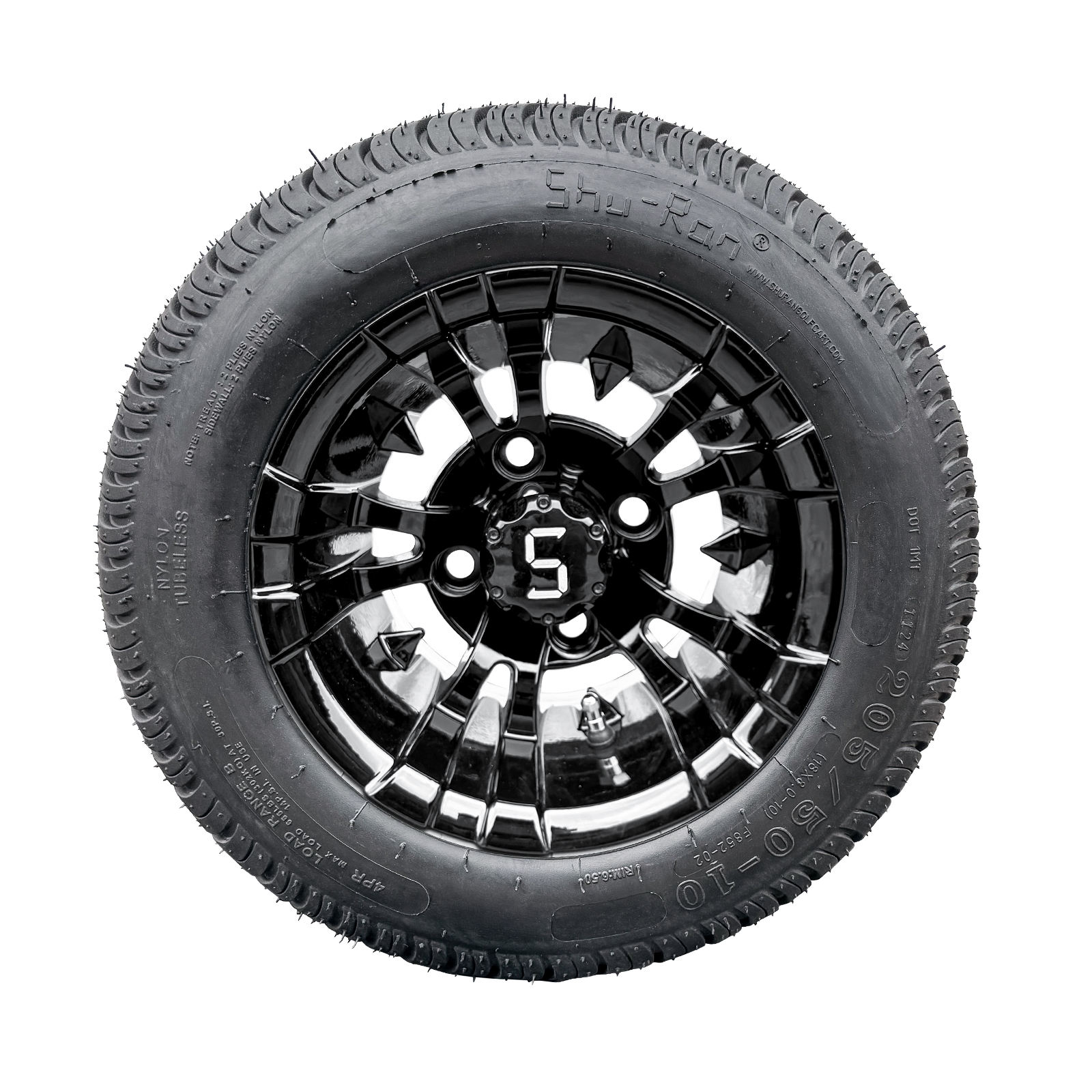 ยางสีดำเงา