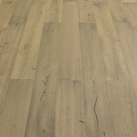 Solution de revêtement de sol intérieur tout-en-un : Parquet en chêne européen, adapté à un usage domestique et commercial multi-scénarios