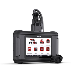 ANCEL MT500 Scanner OBD2 complet pour moto avec plus de 30 fonctions de réinitialisation, réinitialisation de l'huile, réinitialisation TPS, purge ABS pour ATV UTV 5 pouces Android - Product Image 1