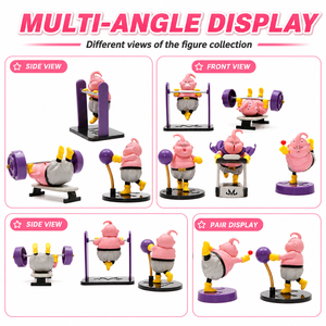 Set de 5 Figuras de Fitness <span class=keywords><strong>Buu</strong></span> en Todas sus Formas, GK <span class=keywords><strong>Majin</strong></span> <span class=keywords><strong>Buu</strong></span>, Muñeco de Juguete en Caja de Plástico y Pieza Decorativa - Product Image 4