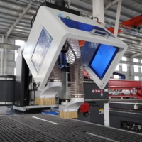 Machine de fraisage CNC à bois YOUHAO à double tête 1325 2030 2040 avec zone de travail de 1300x2500 mm, engrenage ATC et pompe pour le traitement du bois/MDF