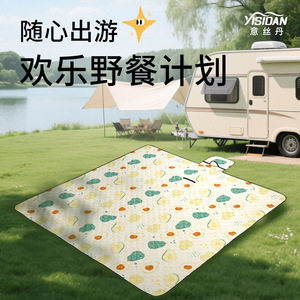 Esterilla de Picnic Rectangular Yisidan, Impermeable, Portátil, Plegable, para Exteriores, Camping, Parque, Playa, para Todas las Estaciones - Product Image 5