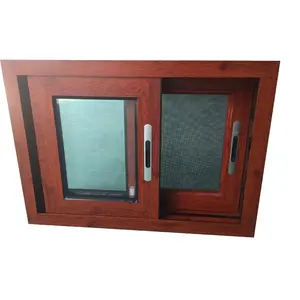 Heat Sound Insulation Aluminum Windows And Doors Sliding Double Glass Window For House