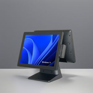 15 pouces écran tactile POS LED moniteur affichage haut-parleur intégré support réglable pour <span class=keywords><strong>d</strong></span>étail Restaurant Bar <span class=keywords><strong>Pub</strong></span> kiosque entrepôt - Product Image 2