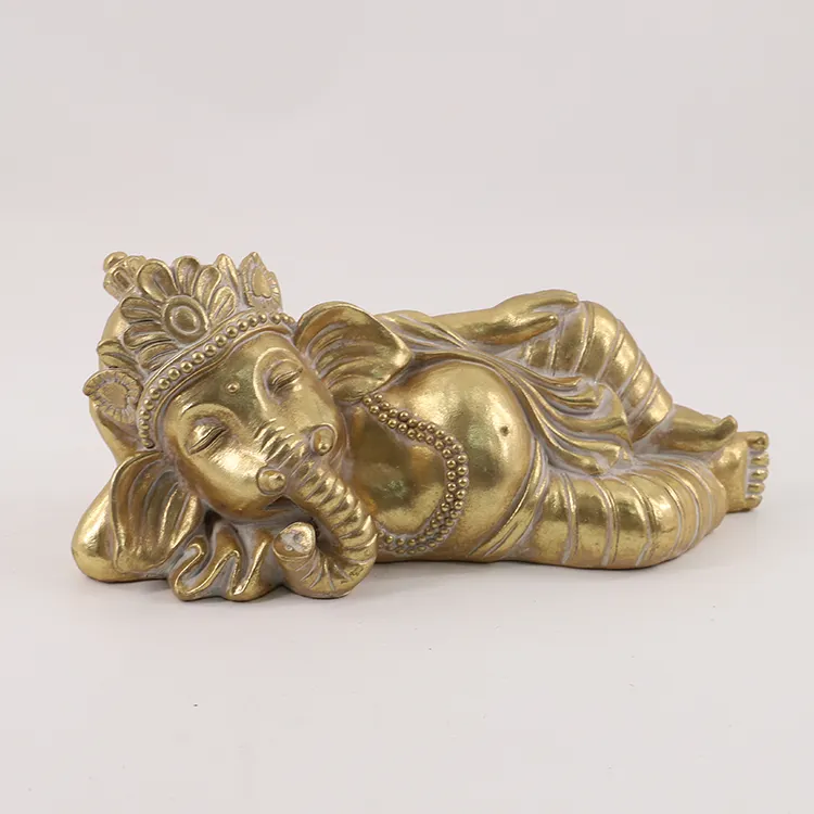 Fábrica Atacado Indian Idol Ganesha Estátua Para Casa Decoração Senhor Do Sucesso Escultura Para O Presente