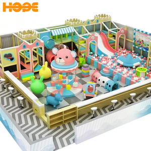 Hot Bán thiết kế mới Mini Carousel đu Trampoline quả bóng đại dương leo tường nghịch ngợm lâu đài sân chơi trong nhà cho trẻ em - Product Image 5