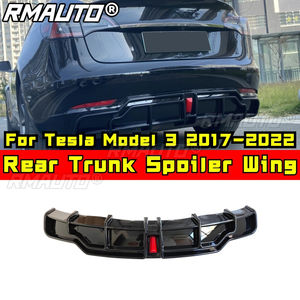 Aileron de coffre arrière pour Hyundai, aileron de toit arrière pour Tesla Model 3 2017-2022, kit carrosserie, accessoires auto - Product Image 2