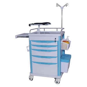 Chariot d'urgence ABS BT-EY005 à roues bon marché chariot <span class=keywords><strong>de</strong></span> <span class=keywords><strong>secours</strong></span> chariot <span class=keywords><strong>de</strong></span> traitement d'hôpital avec le chariot médical <span class=keywords><strong>de</strong></span> chariot d'hôpital <span class=keywords><strong>de</strong></span> tiroir - Product Image 5
