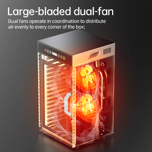 Energy Saving 18-Layer Stain Steel Food Dehydrator Intelligent Temperature Timer Control Use <b>Drying</b> Fruits Vegetables Meats - Product Image 5