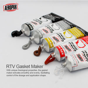 Aeropak 85g gris RTV fabricante de juntas de sellador de silicona para carpintería y construcción - Product Image 4