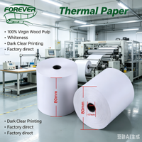 Kertas Thermal Bebas BPA untuk Pencetakan Struk Kasir