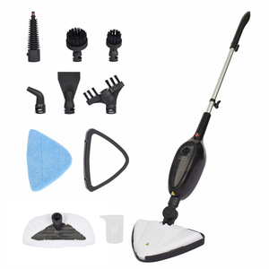 Steam <b>Mop</b> PR-355 Black Triangle Chassis UK Plug Electric Floor Cleaner High Temperature Sterilization Mite Removal - Product Image 1