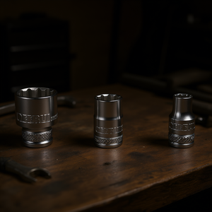 Fervi Polygonal <b>Socket</b> Wrench Normal Series 12mm 10mm <b>8mm</b> Chrome Vanadium Steel - Product Image 3