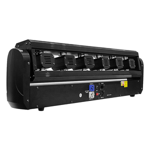 6 mắt DJ ánh sáng laser sân khấu màu đỏ chùm tia laser di chuyển đầu Lazer đèn <span class=keywords><strong>LED</strong></span> 80 chùm thiên thần 160 độ cao PF CRI> 90 <span class=keywords><strong>ETL</strong></span> & ES 10000 - Product Image 3