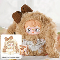 Boîtes mystères personnalisées OEM en vinyle PVC, jouets mignons et câlins, poupées surprise, pendentifs de sac à dos, figurines d'action, porte-clés, boîtes mystères en vinyle et peluche