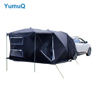 YumuQ Portable <span class=keywords><strong>Camping</strong></span> En Plein Air Facile Pliant Petites Maisons Hors Route Suv Voiture Pick Up Piste 4x4 Tente De Remorque Sur Le Toit - Product Image 2