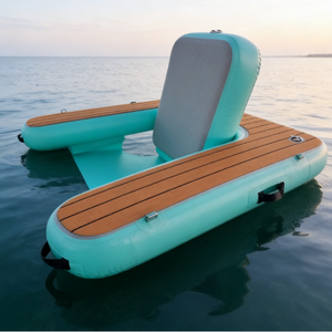 Fauteuil hamac <span class=keywords><strong>gonflable</strong></span> personnalisé en Drop Stitch pour <span class=keywords><strong>piscine</strong></span>, mer, rivière, extérieur, avec prix d'usine - Product Image 4