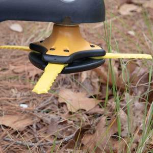 Lame de rechange TLWAR-01 70289A pour tondeuse à gazon sans fil hybride Weed Warrior PivoTrim Ugly Head Craftsman, ABS jaune - Product Image 5