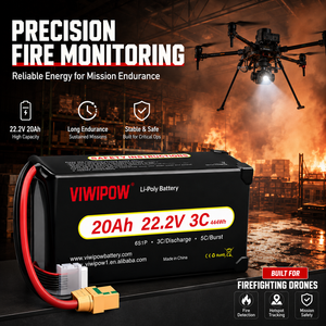 Vente directe usine – Pack de batteries lithium-ion semi-solides 20Ah 22.2V CE pour drones de lutte contre les incendies - Product Image 6