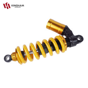 Amortisseur arrière mono en aluminium KINGHAM pour moto de cross, moto de piste, BMW, Ducati, CRF, <span class=keywords><strong>CBR</strong></span>, suspension réglable 320MM 1000LBS - Product Image 5