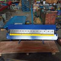 Machine à cintrer manuelle à bas prix en métal Machine à cintrer les tôles en fer Machine pliante en aluminium