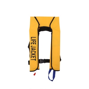 سترة نجاة مخصصة للرياضات المائية للبالغين سريعة النفخ مع حزام قابل للتعديل مصنوعة من النيوبرين والنايلون - Product Image 5