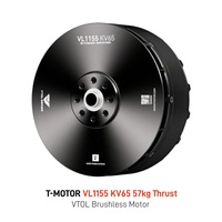 Moteur électrique sans balais puissant T-MOTOR VL1155 KV65 24S 3300W DC pour drone paramoteur et hélicoptère VTOL