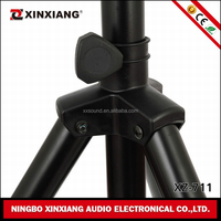 Support professionnel d'ordinateur portable de DJ avec le support de haut-parleur XZ-711