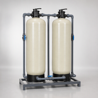 Réservoir de filtration de sable en PRV (Plastique Renforcé de Fibres) de grand diamètre pour usage industriel, capacité 1000L/heure pour le traitement des eaux industrielles