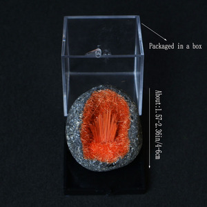 Bán Buôn Tay Khắc Thạch Anh Điểm Với Vibrant Orange <span class=keywords><strong>Red</strong></span> Tinh Thể Khác Pha Lê Thủ Công Mỹ Nghệ - Product Image 3