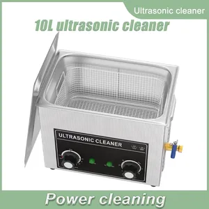 Limpiador Ultrasónico Doméstico de 10L, Máquina de Limpieza Ultrasónica para Joyería Dental, Lavado de Autos, Repuestos y Electrodomésticos - Product Image 1